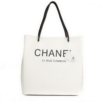 7A Discount Chanel Cambon Bags A46981 White